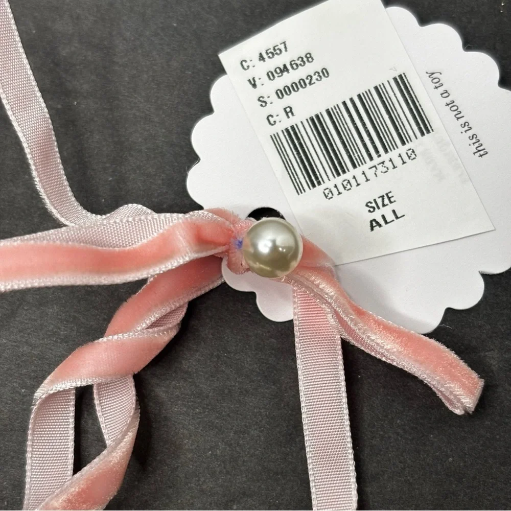 Anthropologie Pearl Monogram Ornament Christmas letter R NWT